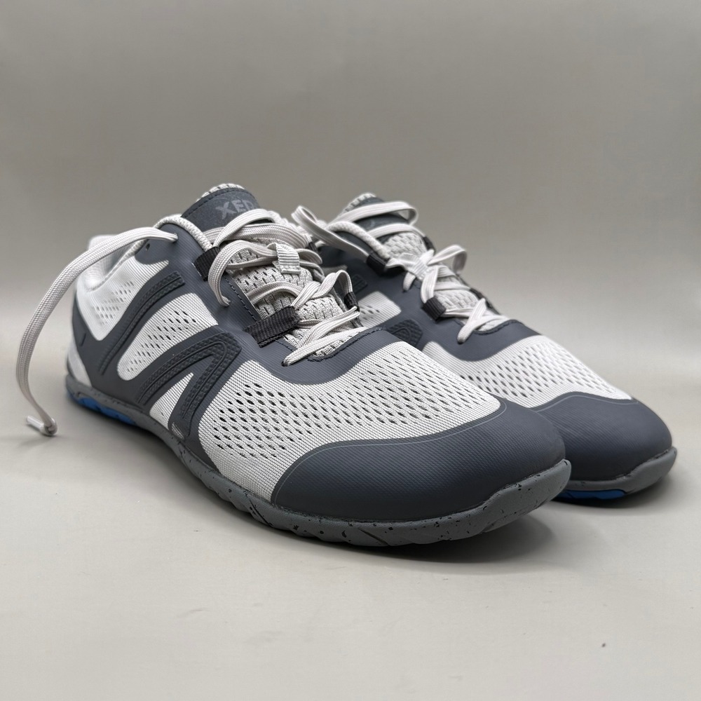 Xero Shoes HFS I Running Shoes Mens 10.5 Minimalist Zero Drop Gray Blue